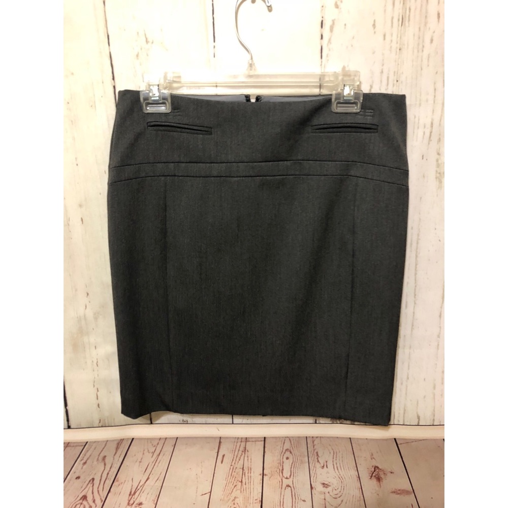 Express Grey Pencil Skirt